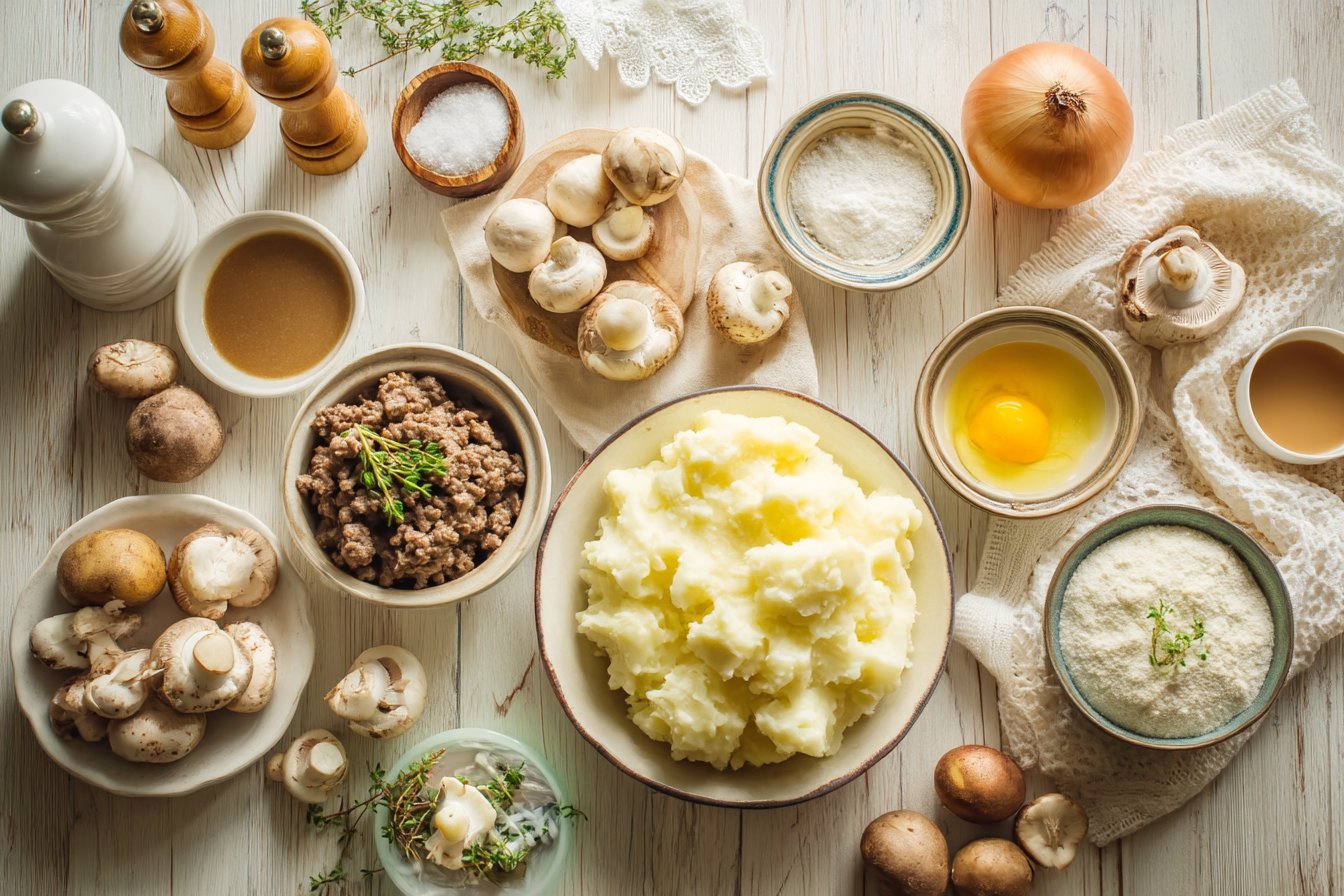 Ground Beef and Gravy Over Mashed Potatoes Recipe - BestQuickRecipes