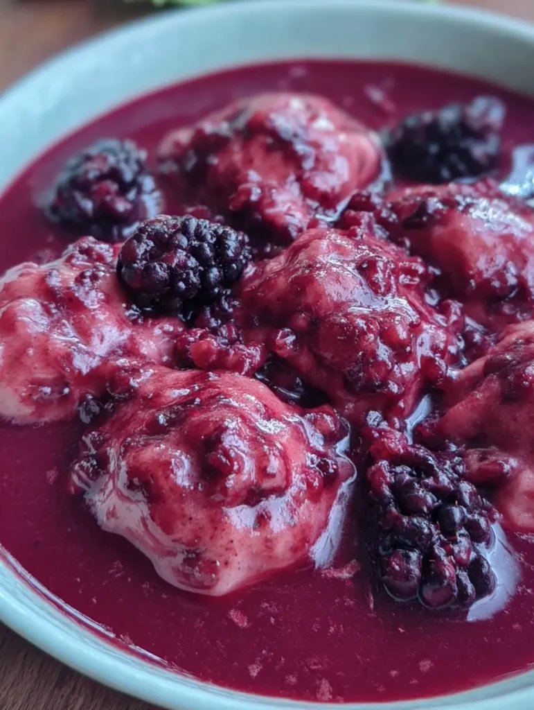Blackberry Dumplings