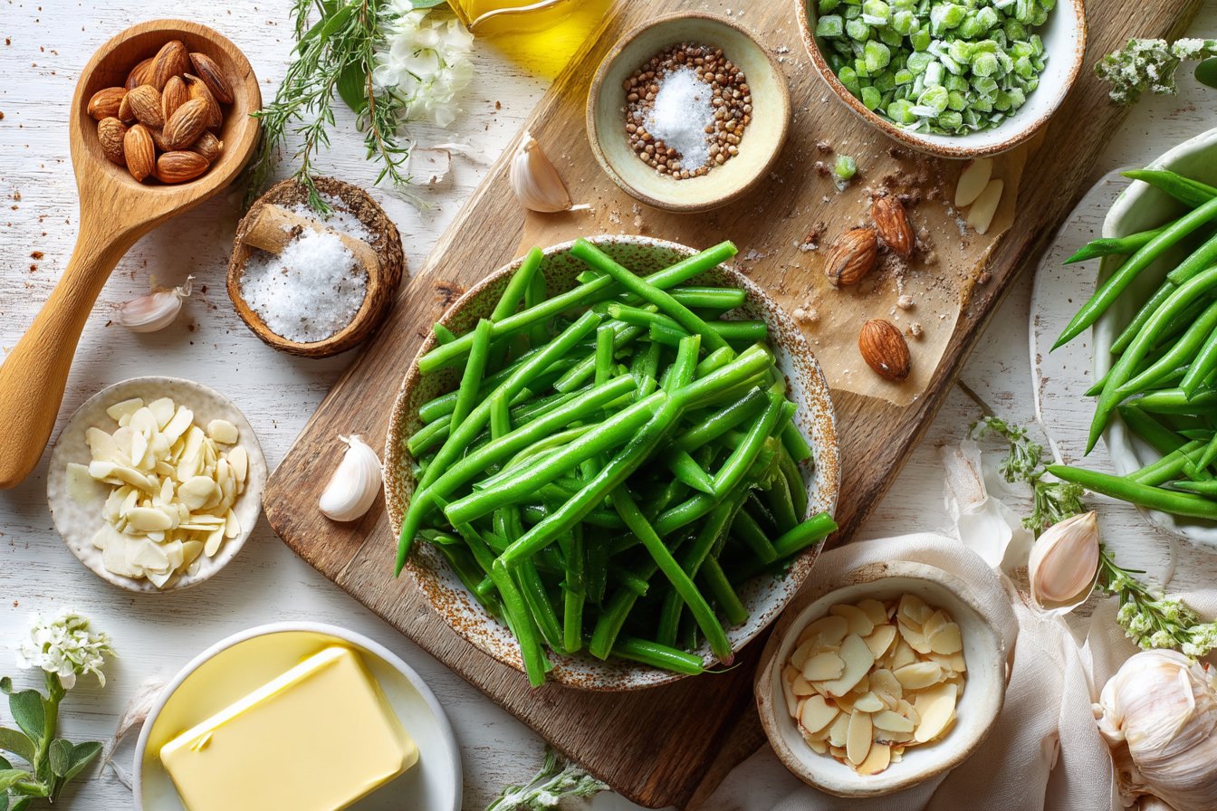 Green Beans Almondine
