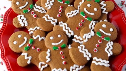 Soft & Chewy Gingerbread Men Cookies
