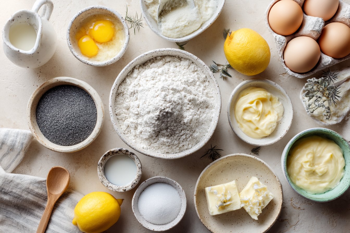 Lemon Poppy Seed Rolls