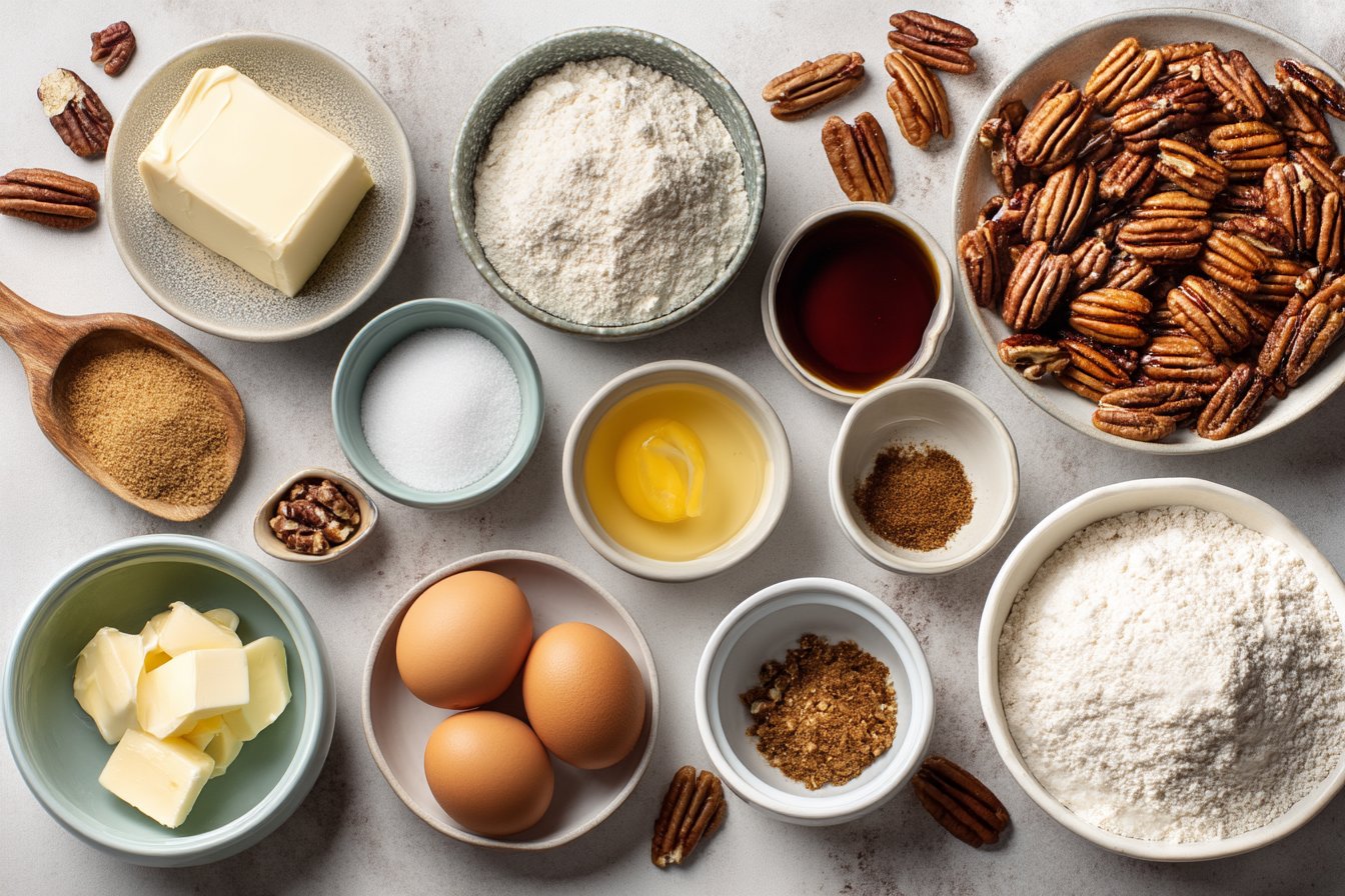 Salted Maple Pecan Pie Bars