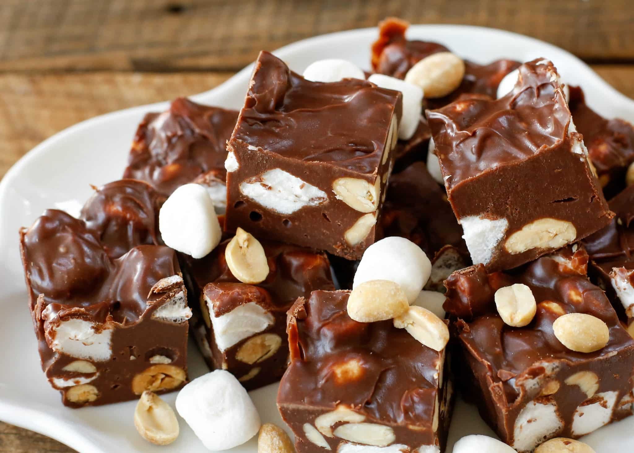 Classic Rocky Road Fudge