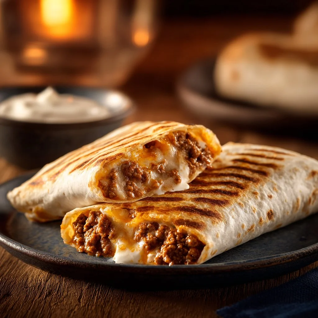 Delicious burrito filled with fresh ingredients and vibrant toppings