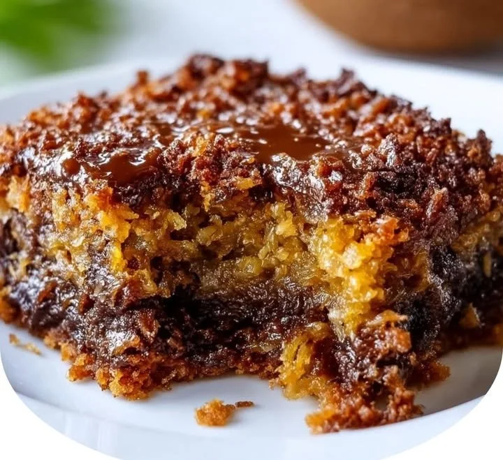 German Chocolate Dump Cake