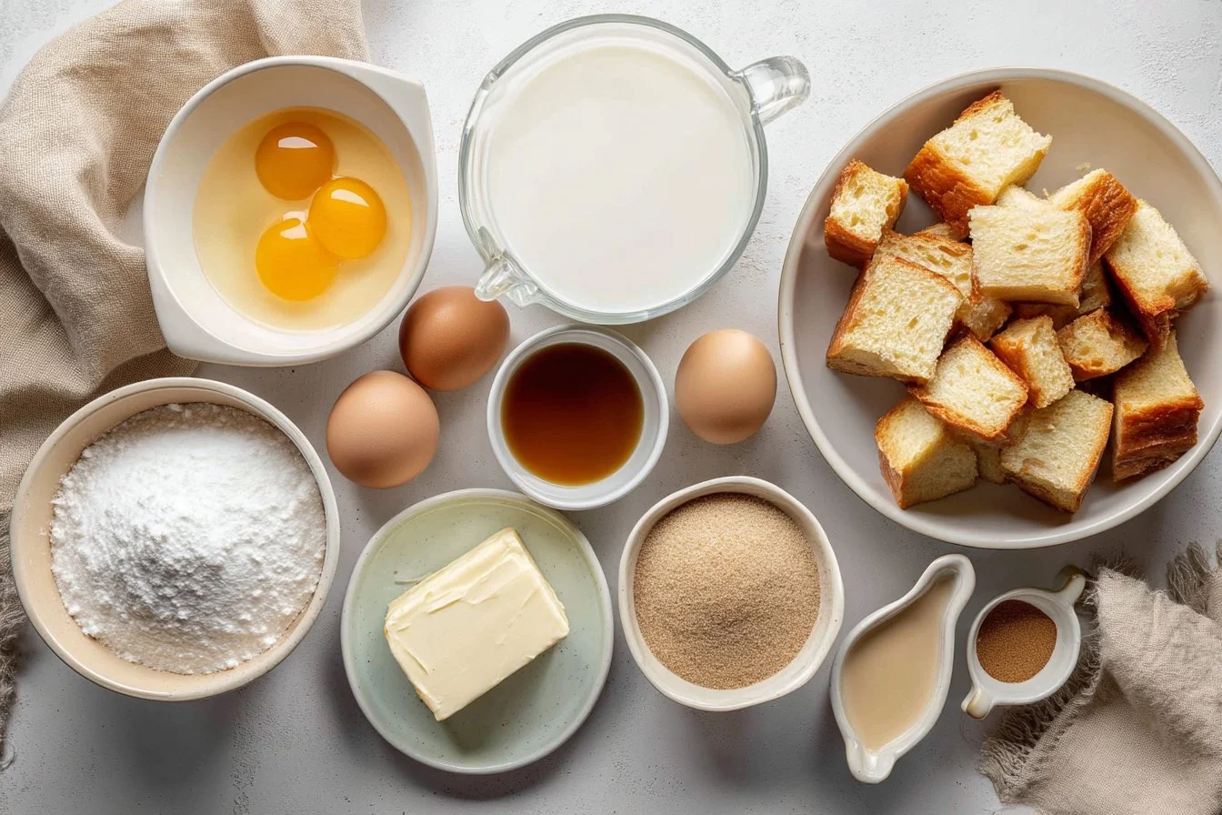 Warm Ruth’s Chris–style Bread Pudding
