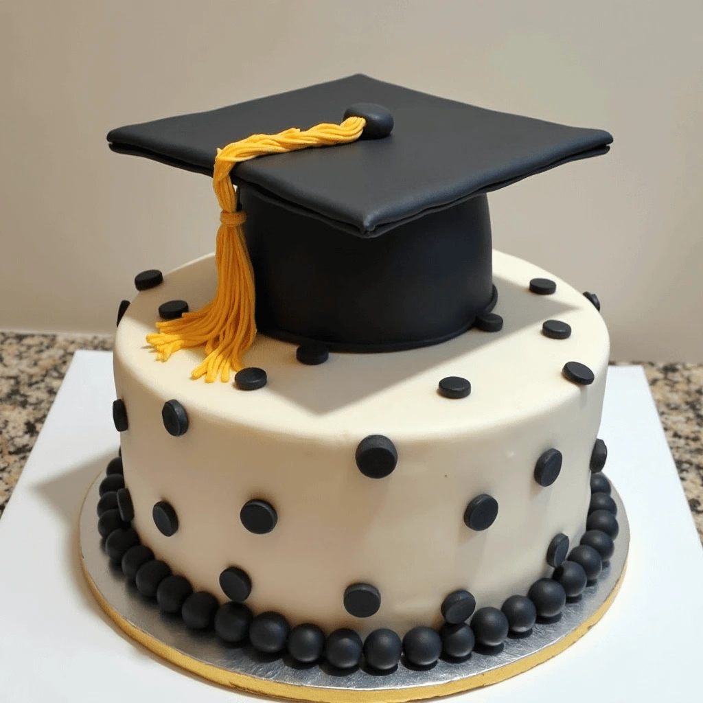 Top 10 stylish graduation cake ideas for girls, featuring feminine designs, school colors, and elegant decorations