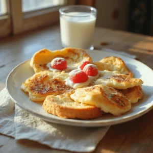 A vibrant breakfast table with common dairy-based foods like butter, milk, cheese, and yogurt alongside dairy-free alternatives such as almond milk, coconut yogurt, and plant-based butter.