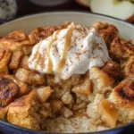 Delicious 2-Ingredient Apple Cinnamon Roll Bake fresh out of the oven