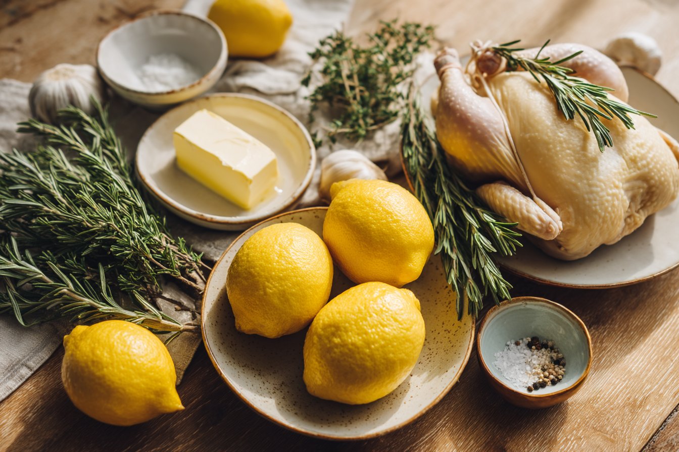 Roasted Lemon Rosemary Chicken