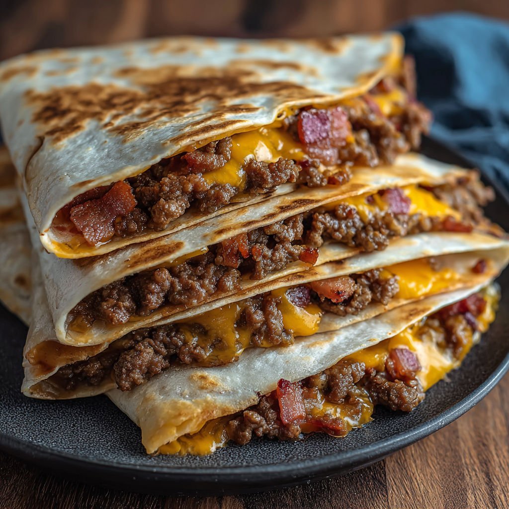 Maple Bacon Quesadillas