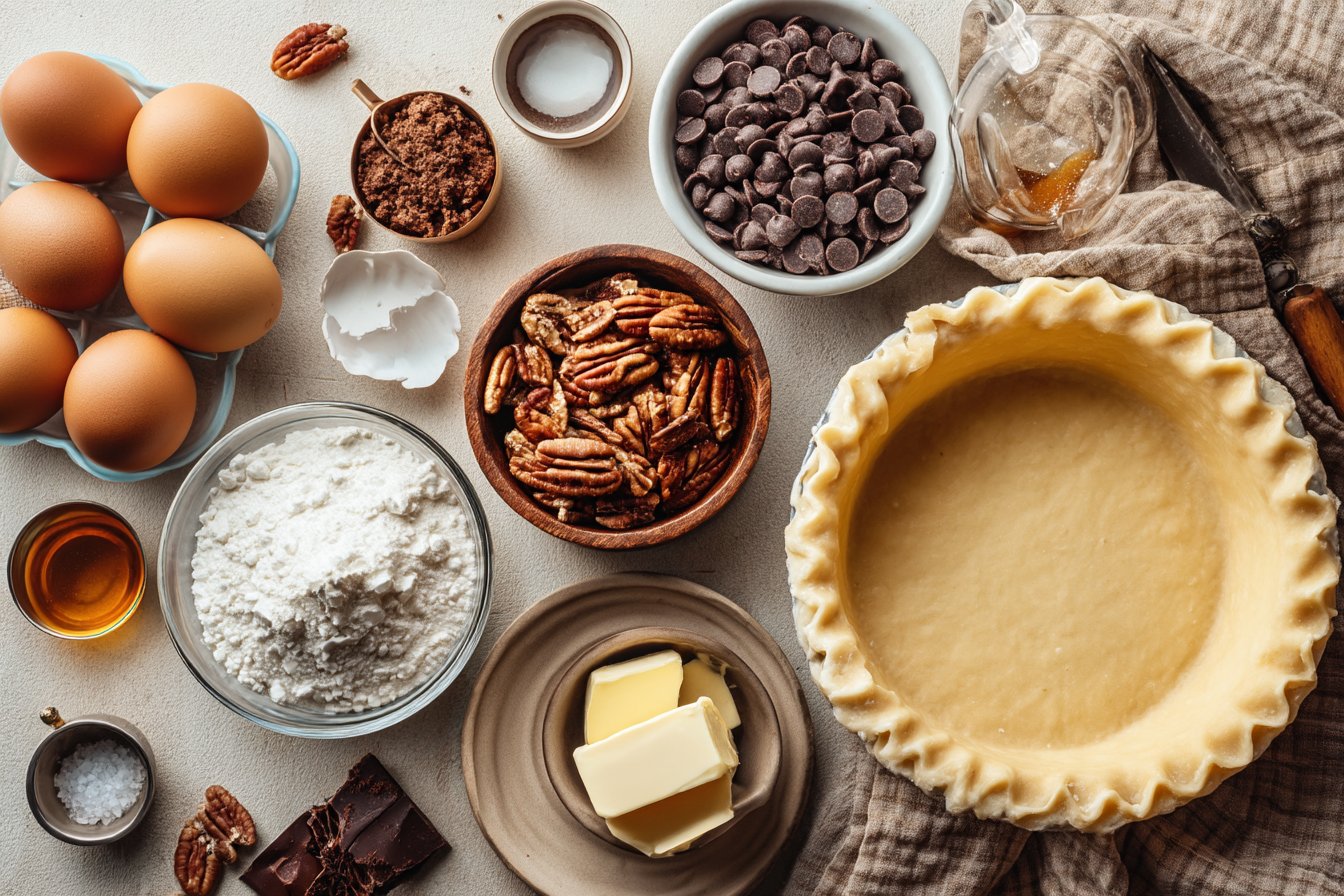 Texas Chocolate Pecan Pie