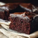 Delicious and moist Chocolate Craving Cake with rich chocolate frosting