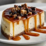 Caramel Brownie Cheesecake fetured