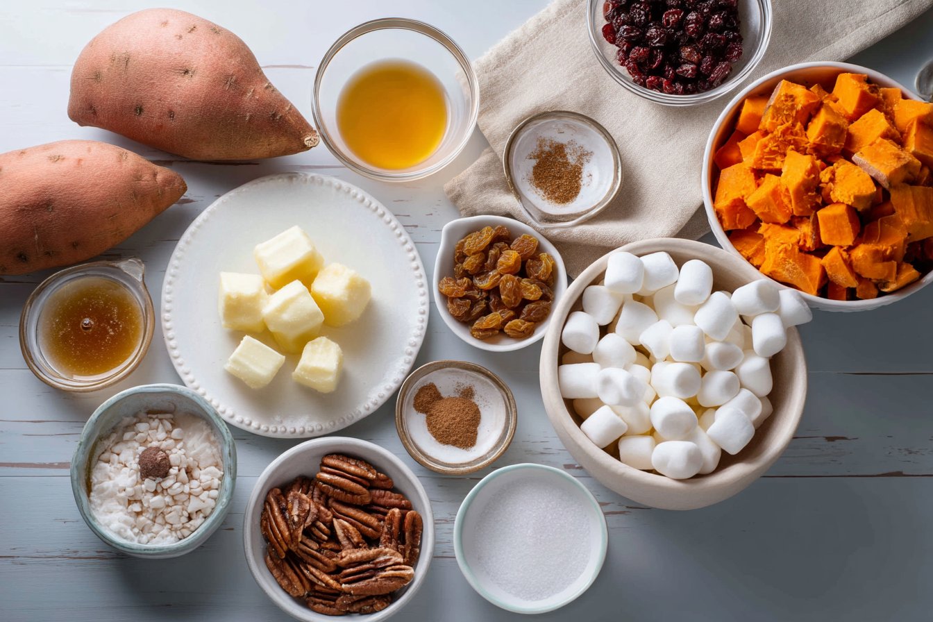 Southern Maple Sweet Potato Casserole