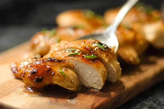 Honey Garlic Chicken marinade with ingredients for flavorful dish