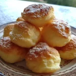 Delicious Nun's Puffs dessert, fluffy and light, ideal for a sweet treat.