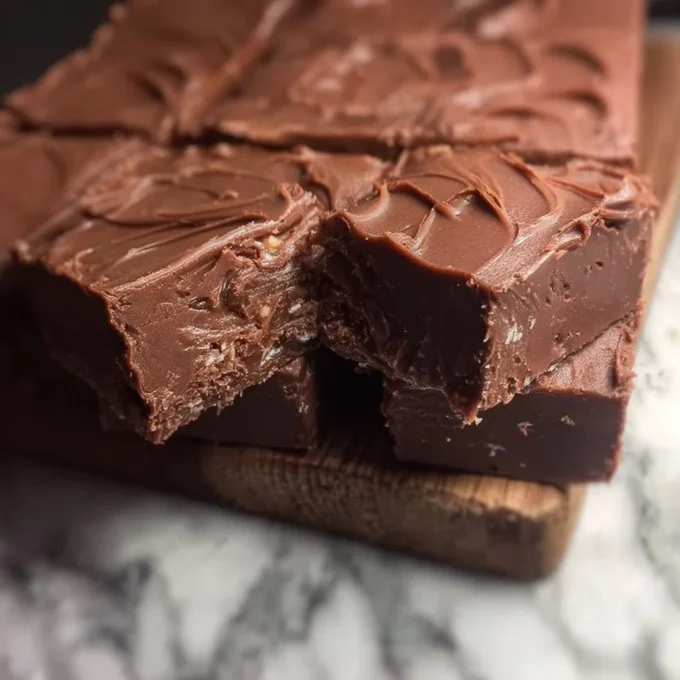 5-Minute Chocolate Fudge recipe with rich chocolate flavor