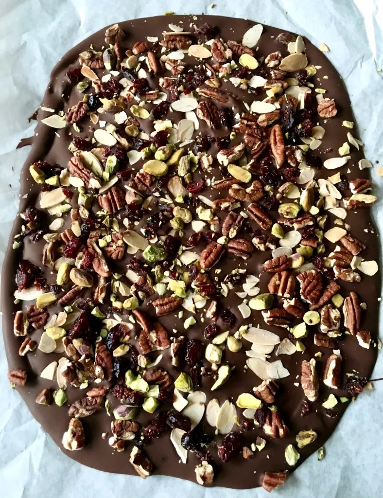 Nutty Chocolate Bark