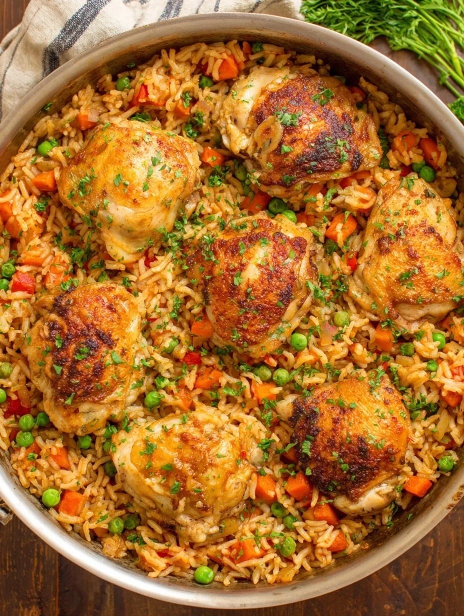 One Pot Chicken and Rice Recipe