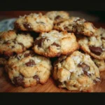 Delicious Almond Joy Cookies with chocolate, coconut, and almond toppings