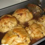 Delicious homemade apple dumplings baked to perfection with cinnamon and sugar