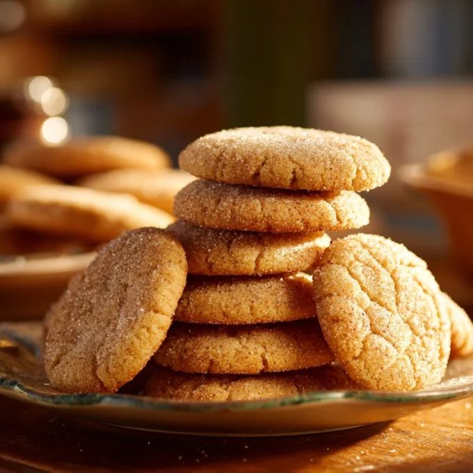 Freshly baked brown sugar maple butter cookies on a cooling rack