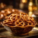 Delicious Church Lady Butter Toffee Pretzels coated in sweet toffee