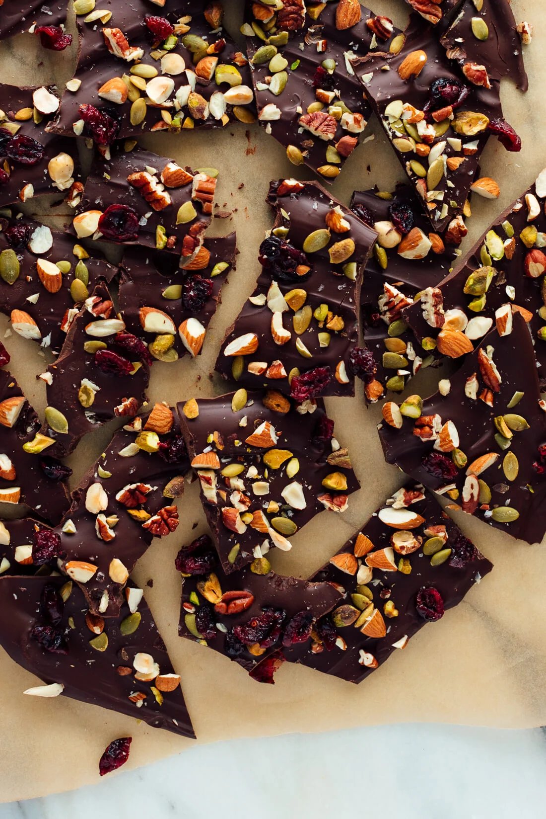 Nutty Chocolate Bark