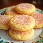 Delicious homemade sugar cookies decorated with colorful icing.