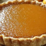 Delicious slice of Black Folks Sweet Potato Pie on a plate with whipped cream