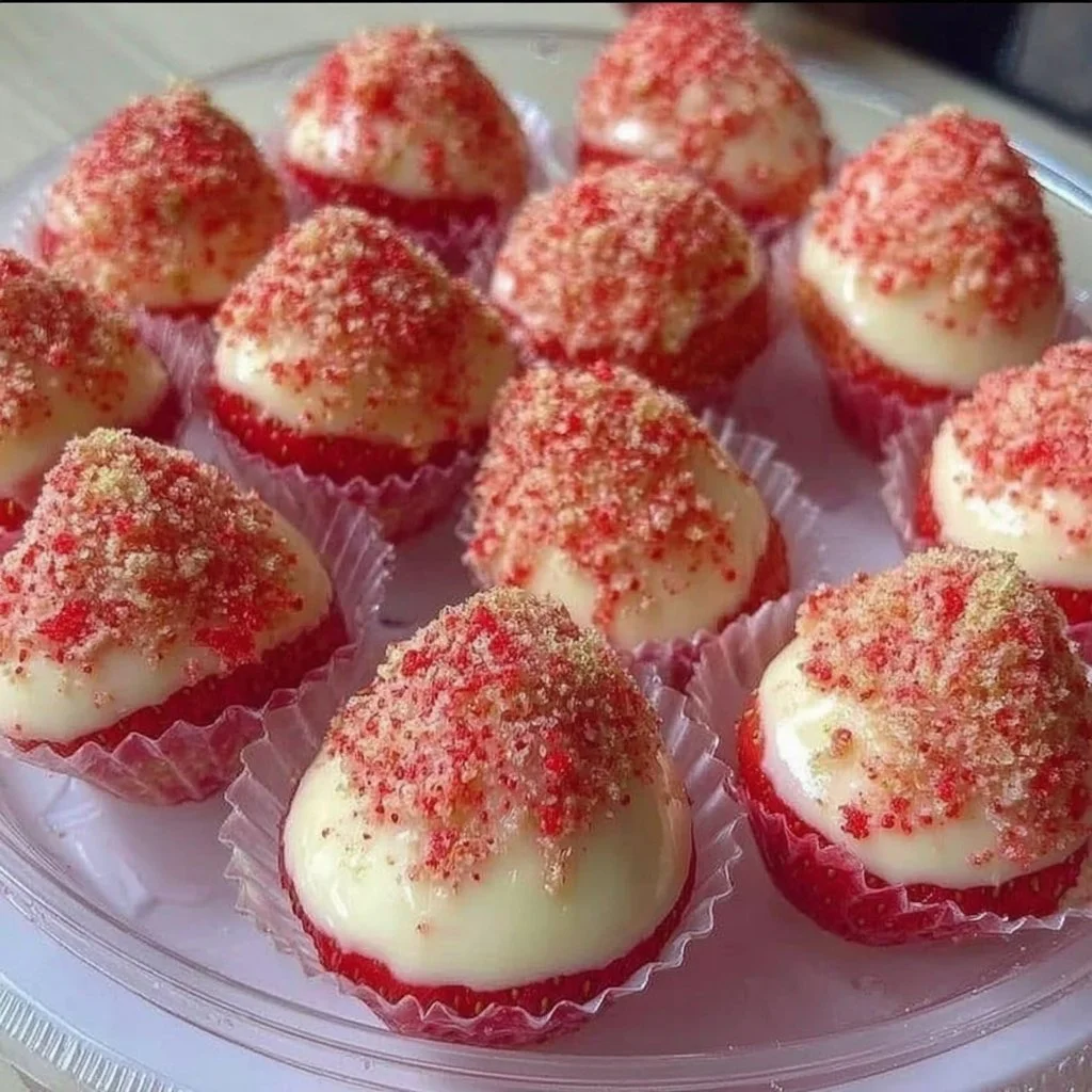 Cheesecake Deviled Strawberries