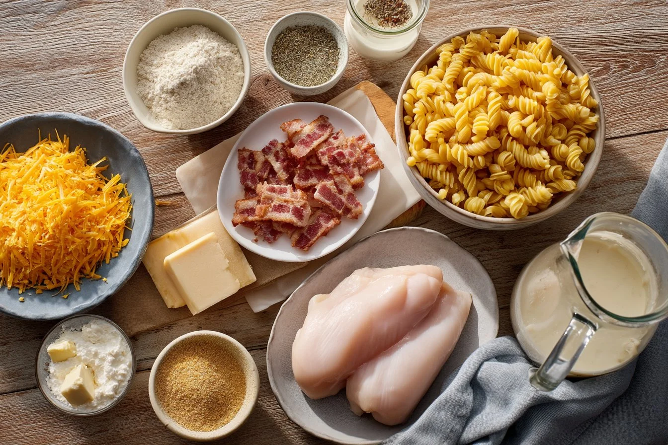 Chicken Bacon Ranch Pasta