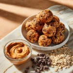 Homemade energy bites packed with nuts, seeds, and natural sweeteners