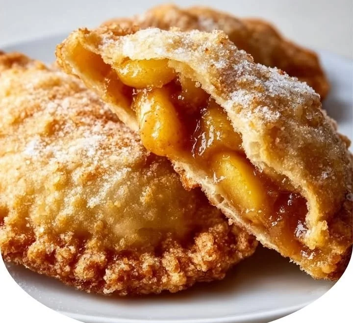 Golden Fried Peach Pies
