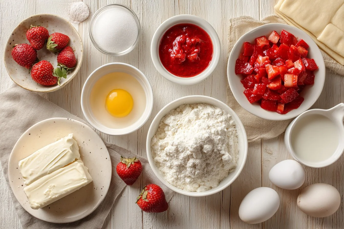 Strawberry Cheesecake Turnovers