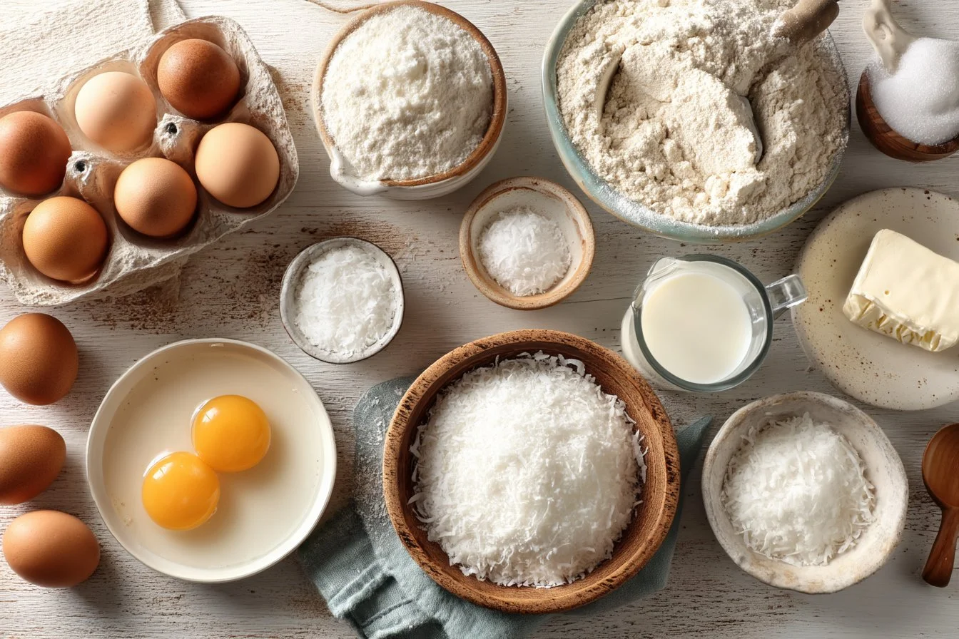 Crustless Coconut Pie