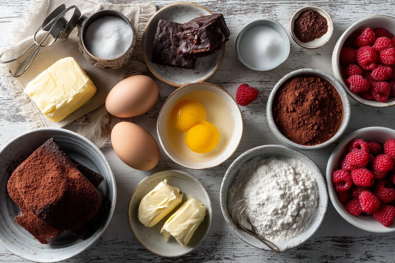 Heart-Shaped Chocolate Cheesecake Brownies