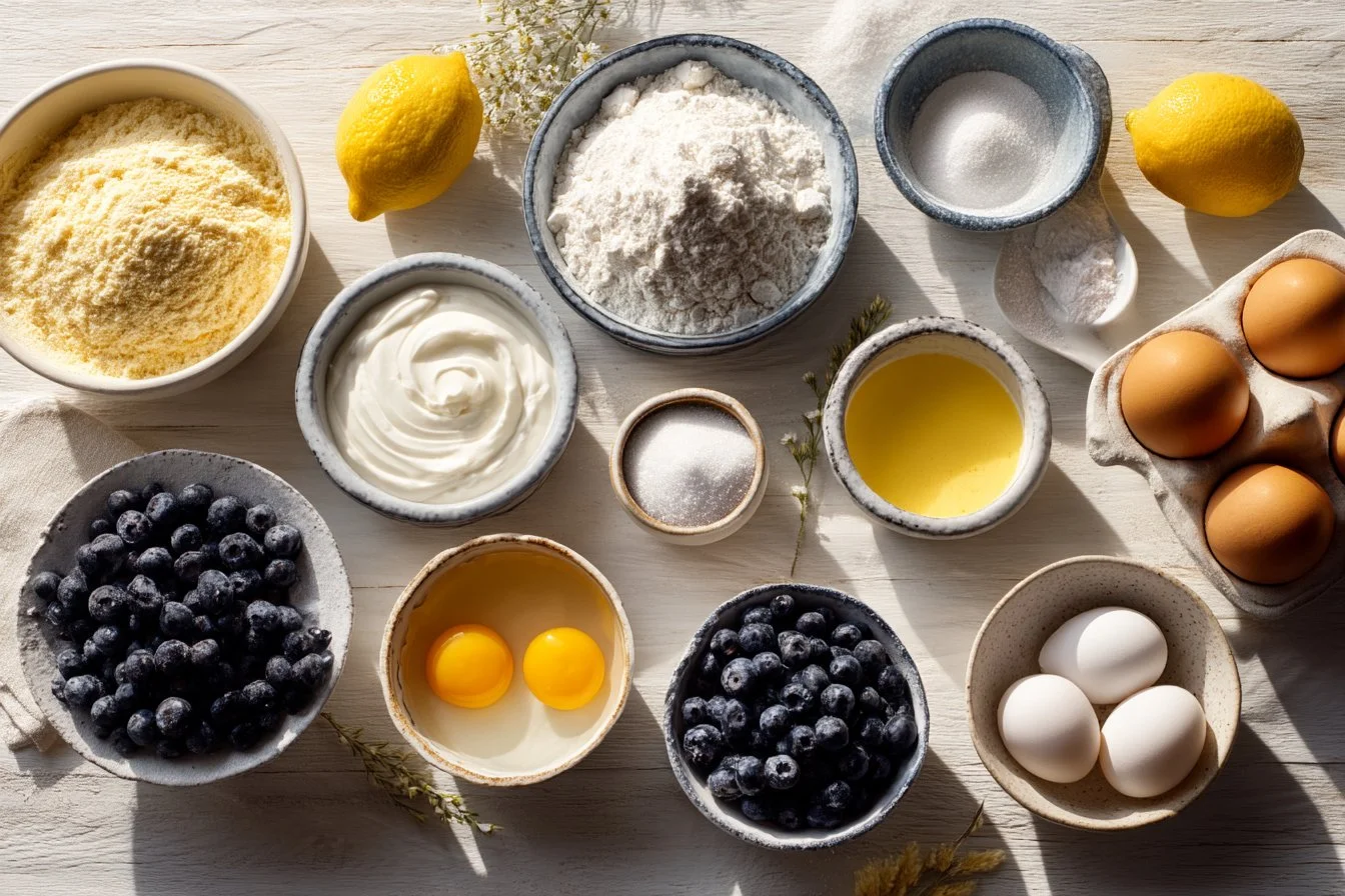 Lemon Blueberry Bread