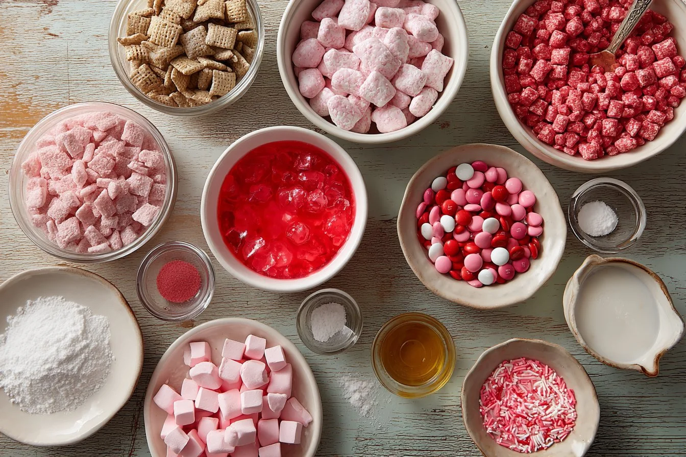 Valentine's Day Muddy Buddies