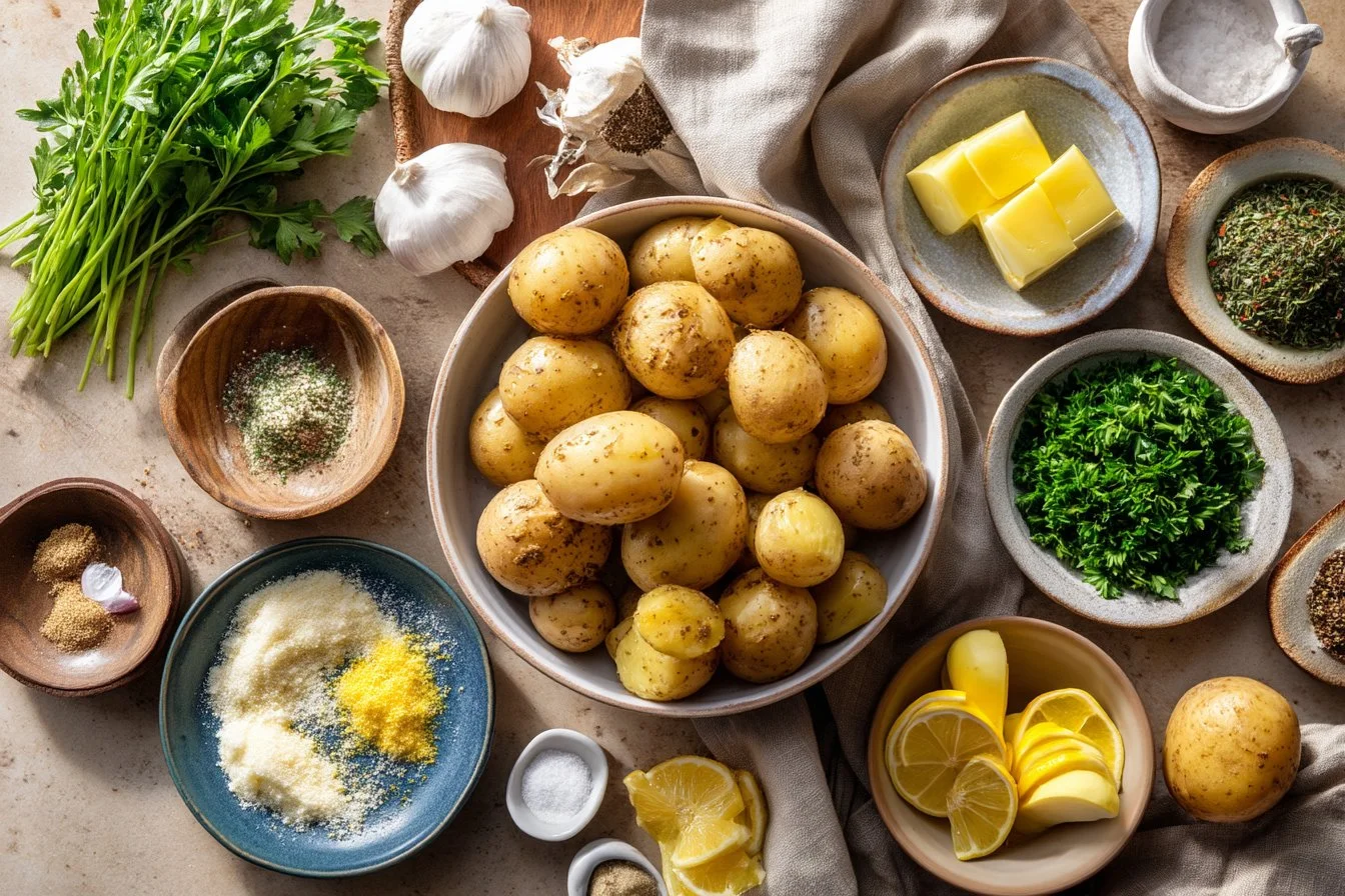 Ruth’s Chris–Style Parmesan-Crusted Roasted Potatoes