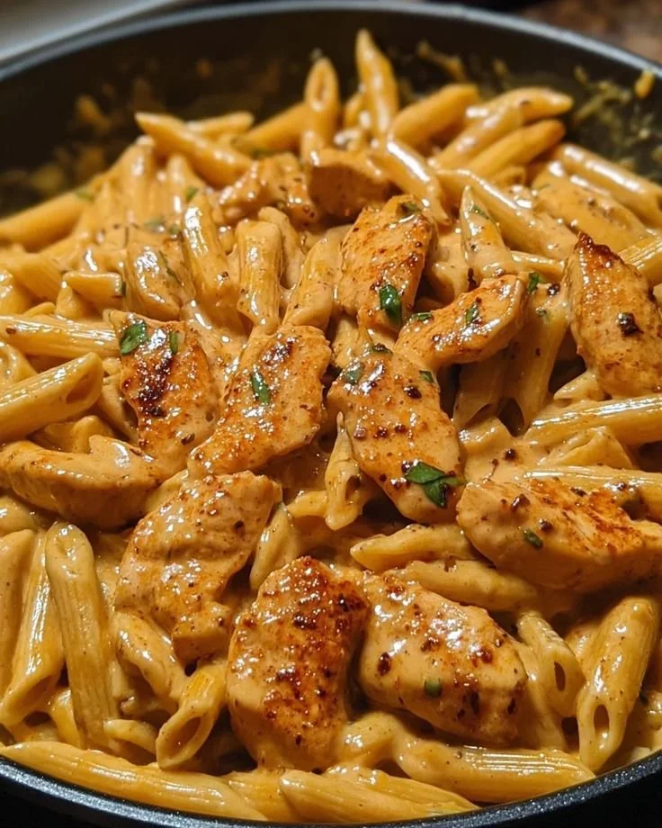 Delicious homemade Pumpkin Coffee Cake topped with spices and icing.