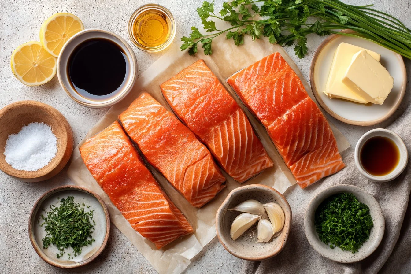 Ruth's Chris-style Bourbon-Glazed Salmon