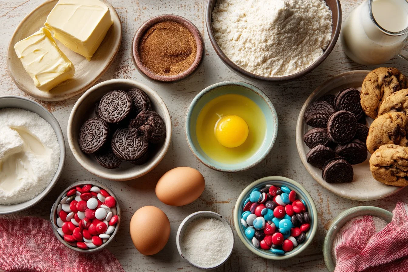 Valentine's Day Oreo M&M's Cookies