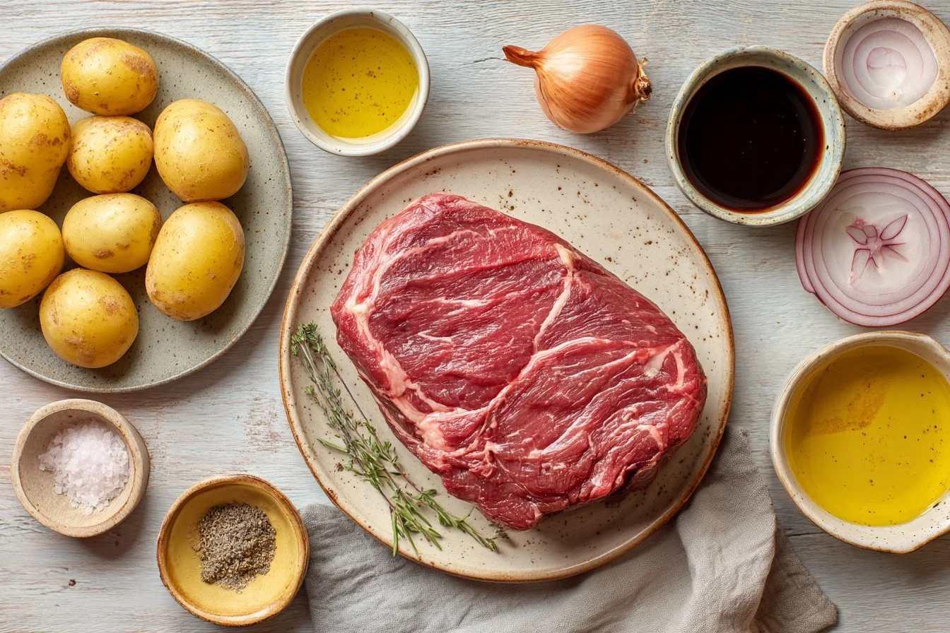 Crockpot Honey Balsamic Beef Chuck Roast