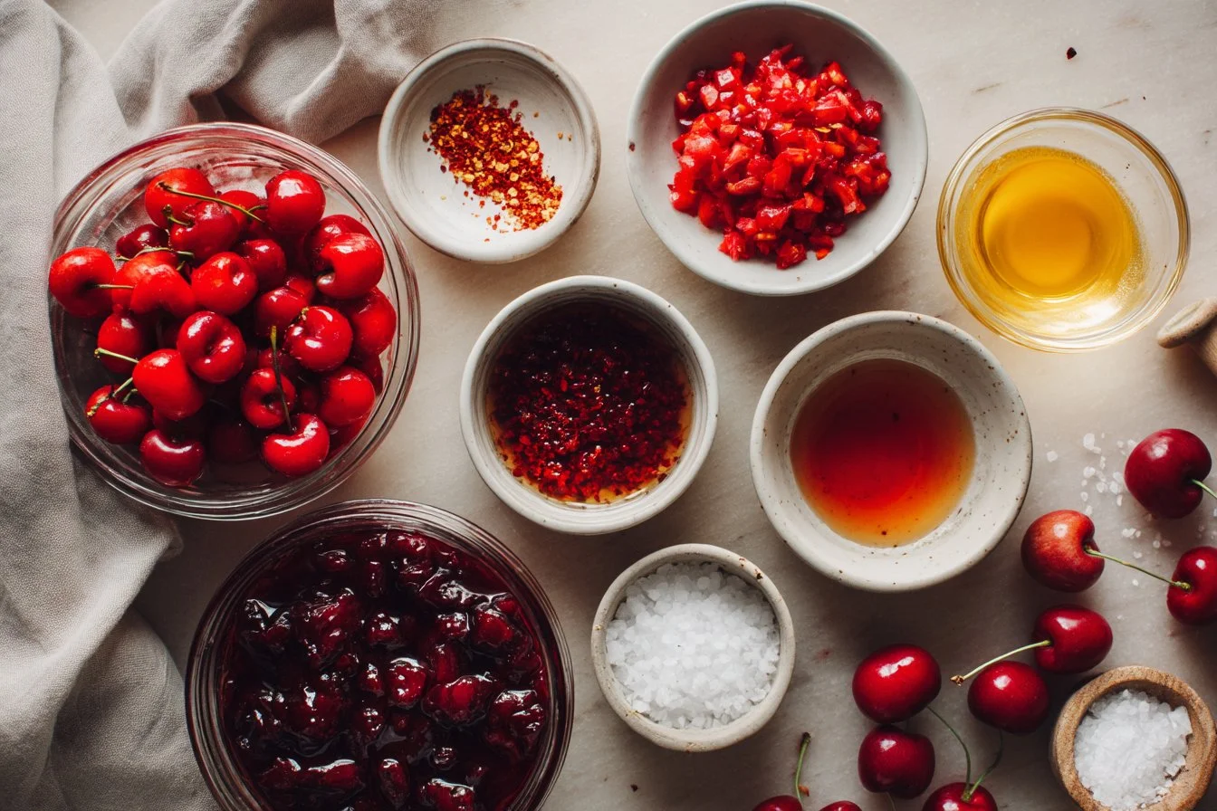 Cherry–Red Pepper Sweet Heat Jam