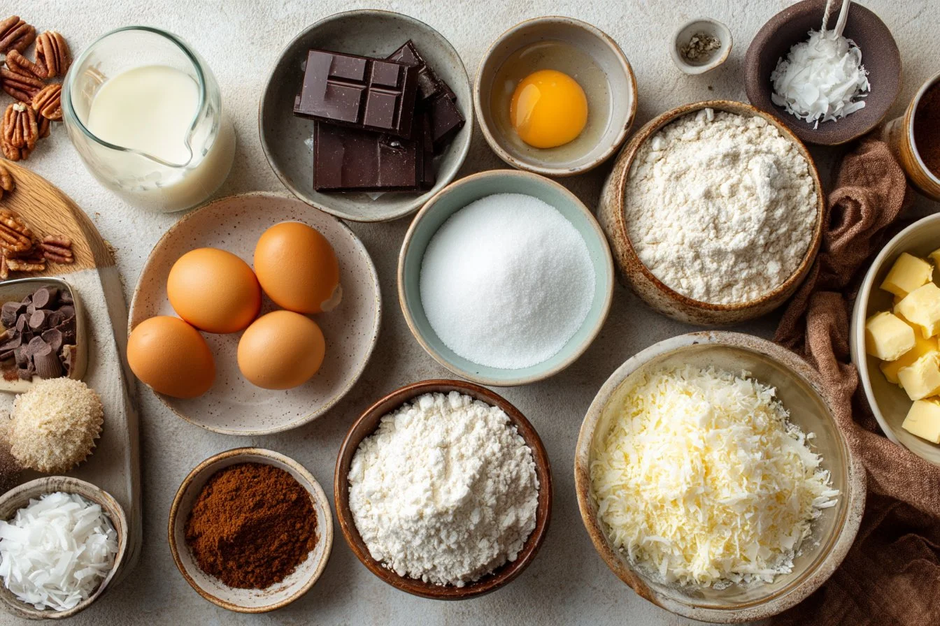 German Chocolate Layer Cake