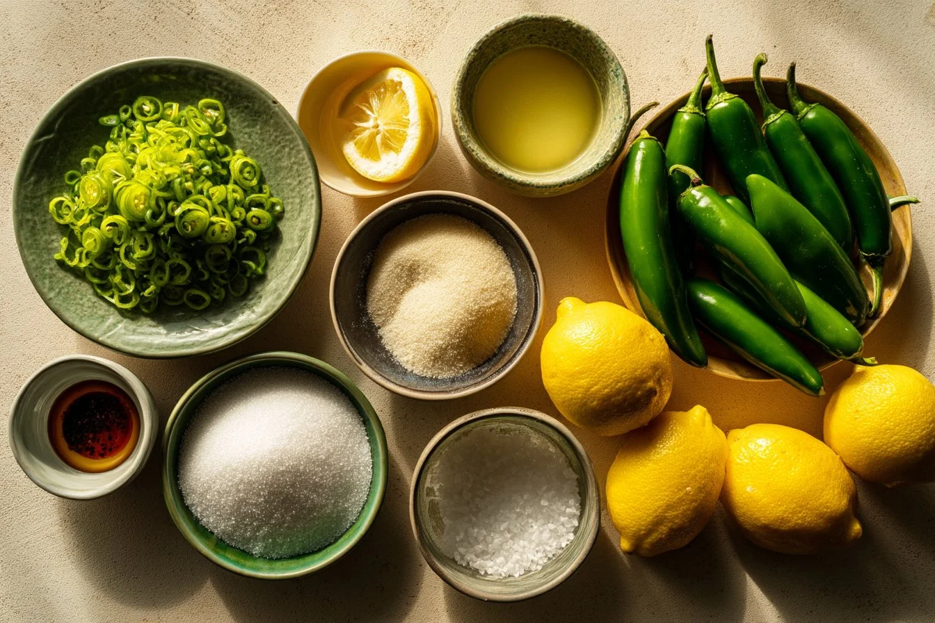 Lemon–Honey Jalapeño Jam