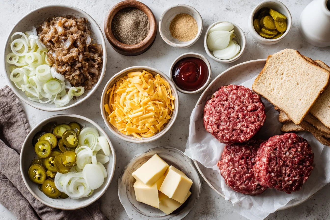Jalapeño Popper Patty Melts