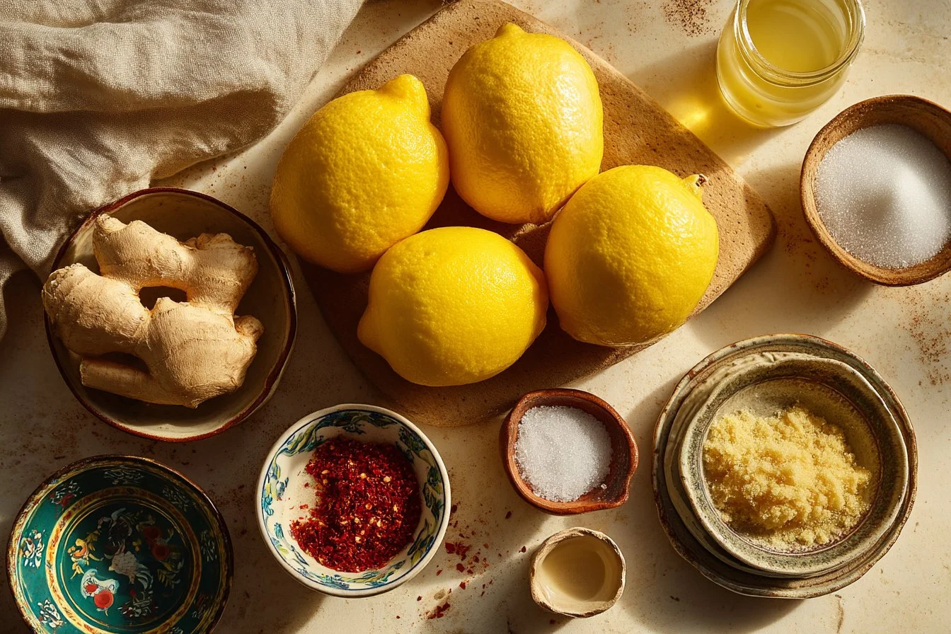 Lemon–Ginger Chili Sunshine Jam